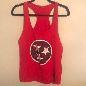 TN flag razor back tank